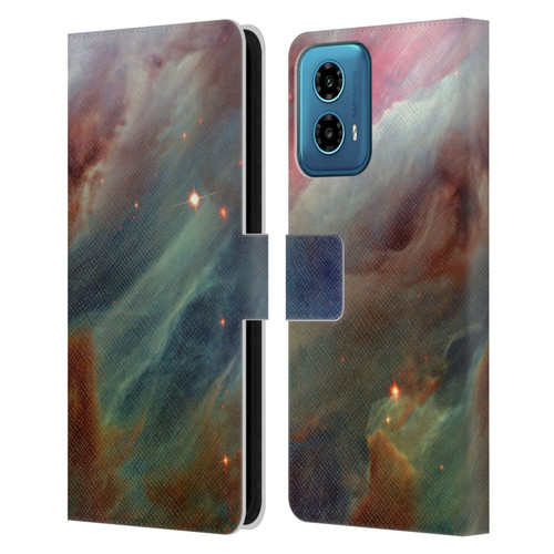 Cosmo18 Space Orion Gas Clouds Leather Book Wallet Case Cover For Motorola Moto G34 5G
