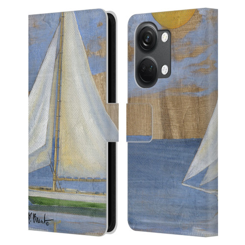 Paul Brent Ocean Serene Sailboat Leather Book Wallet Case Cover For OnePlus Nord 3 5G