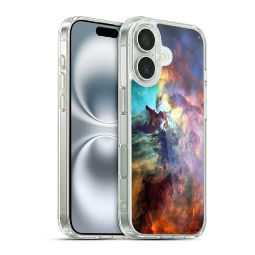 Cosmo18 Space Lagoon Nebula Soft Gel Case for Apple iPhone 16 & MagSafe