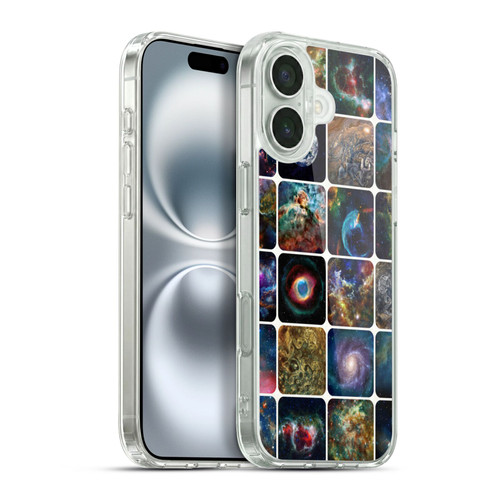 Cosmo18 Space The Amazing Universe Soft Gel Case for Apple iPhone 16 Plus & MagSafe