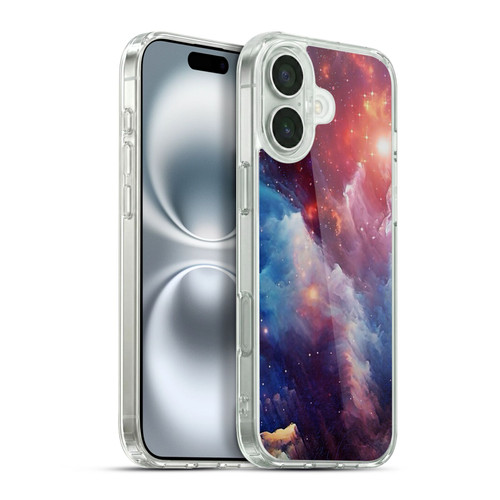 Cosmo18 Space Mysterious Space Soft Gel Case for Apple iPhone 16 Plus & MagSafe