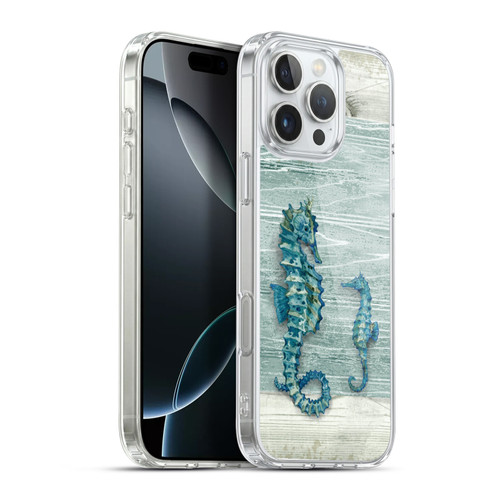 Paul Brent Sea Creatures Seahorse Soft Gel Case for Apple iPhone 16 Pro Max & MagSafe