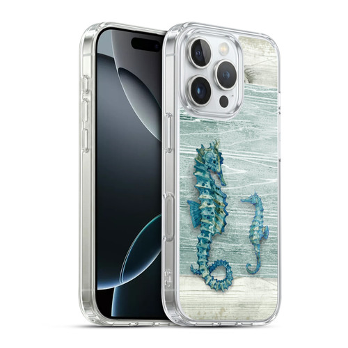 Paul Brent Sea Creatures Seahorse Soft Gel Case for Apple iPhone 16 Pro & MagSafe