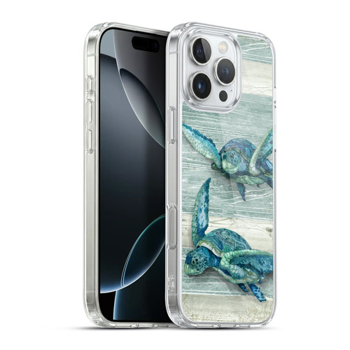 Paul Brent Sea Creatures Turtle Soft Gel Case for Apple iPhone 16 Pro Max & MagSafe