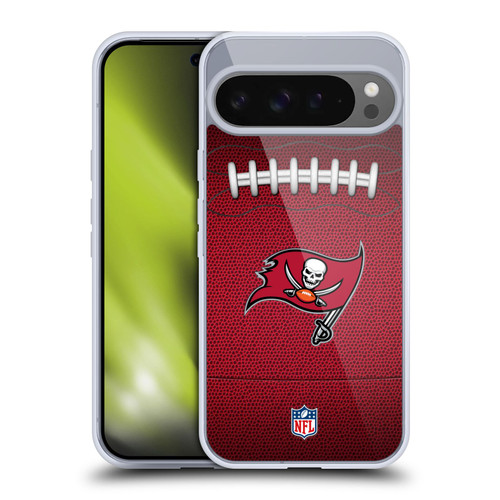 NFL Tampa Bay Buccaneers Graphics Football Soft Gel Case for Google Pixel 9 Pro XL