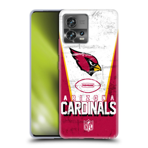 NFL Arizona Cardinals Logo Art Banner Soft Gel Case for Motorola Moto Edge 30 Fusion