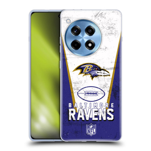 NFL Baltimore Ravens Logo Art Banner Soft Gel Case for OPPO OnePlus Ace 3 5G