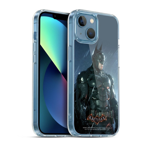 Batman Arkham Knight Characters Batman Soft Gel Case for Apple iPhone 13 Mini