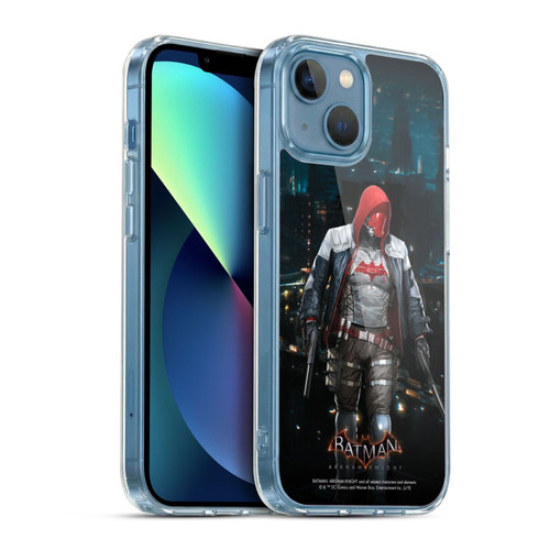 Batman Arkham Knight Characters Red Hood Soft Gel Case for Apple iPhone 13 Mini