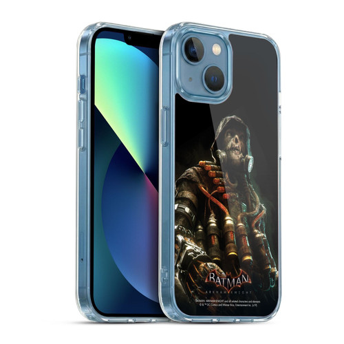 Batman Arkham Knight Characters Scarecrow Soft Gel Case for Apple iPhone 13 Mini