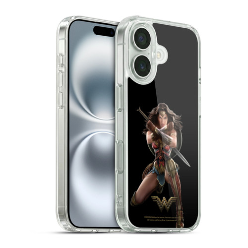 Wonder Woman Movie Character Art Bracelets Of Submission Soft Gel Case for Apple iPhone 16 & MagSafe