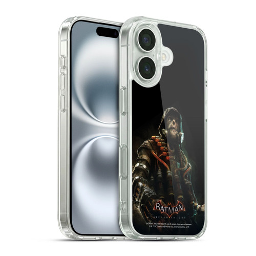 Batman Arkham Knight Characters Scarecrow Soft Gel Case for Apple iPhone 16