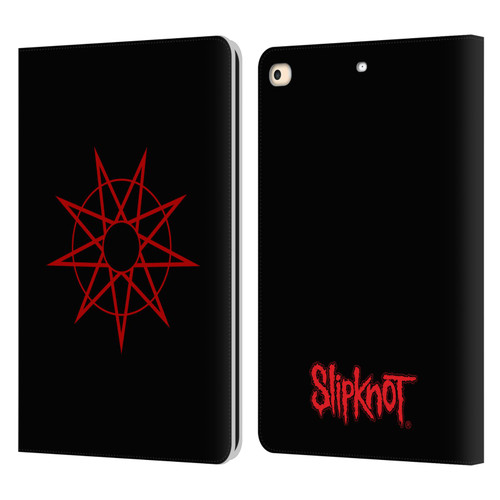 Slipknot Key Art Nanogram Leather Book Wallet Case Cover For Apple iPad 9.7 2017 / iPad 9.7 2018