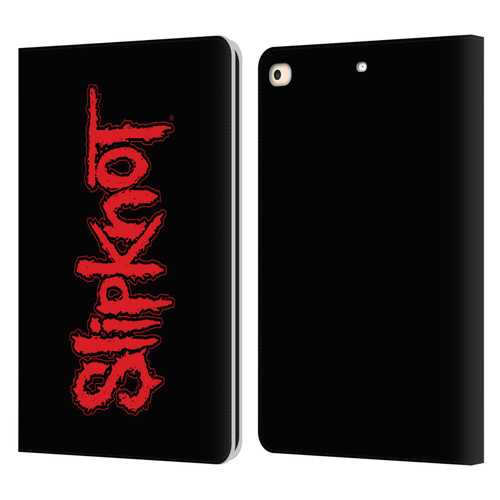 Slipknot Key Art Text Leather Book Wallet Case Cover For Apple iPad 9.7 2017 / iPad 9.7 2018