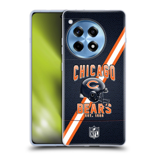 NFL Chicago Bears Logo Art Football Stripes Soft Gel Case for OPPO OnePlus Ace 3 5G