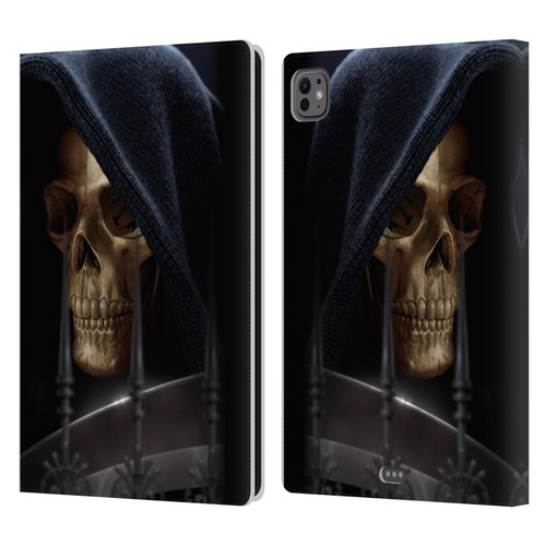 Tom Wood Horror Reaper Leather Book Wallet Case Cover For Apple iPad Pro 11 M4 2024