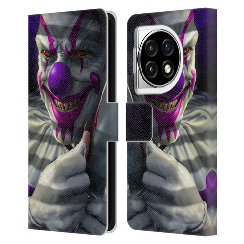 Tom Wood Horror Mischief The Clown Leather Book Wallet Case Cover For OPPO OnePlus Ace 3 5G