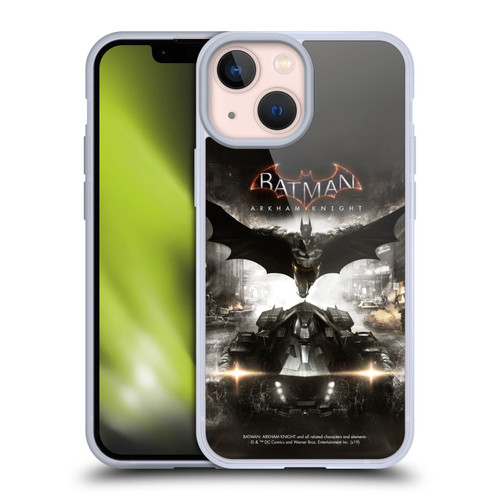 Batman Arkham Knight Graphics Key Art Soft Gel Case for Apple iPhone 13 Mini & MagSafe