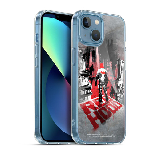 Batman Arkham Knight Graphics Red Hood Soft Gel Case for Apple iPhone 13 Mini & MagSafe