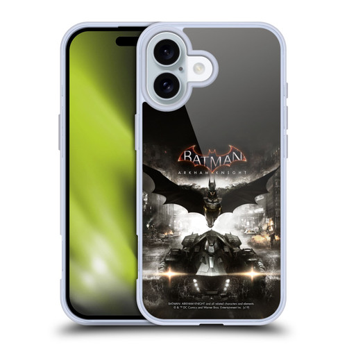 Batman Arkham Knight Graphics Key Art Soft Gel Case for Apple iPhone 16