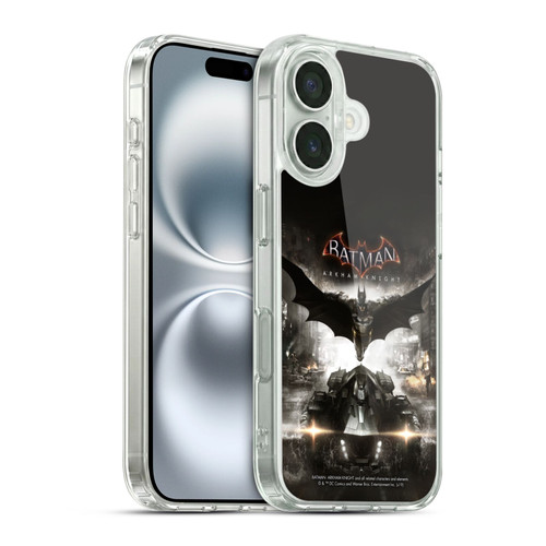 Batman Arkham Knight Graphics Key Art Soft Gel Case for Apple iPhone 16 & MagSafe