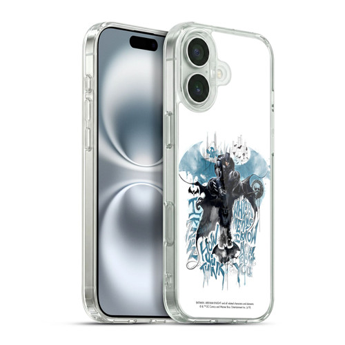 Batman Arkham Knight Graphics How You Think Soft Gel Case for Apple iPhone 16 Plus & MagSafe