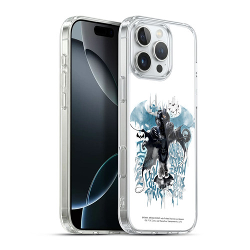 Batman Arkham Knight Graphics How You Think Soft Gel Case for Apple iPhone 16 Pro Max & MagSafe