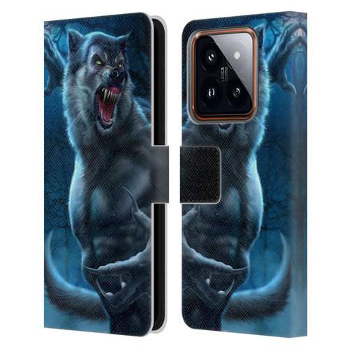 Tom Wood Horror Werewolf Leather Book Wallet Case Cover For Xiaomi 14