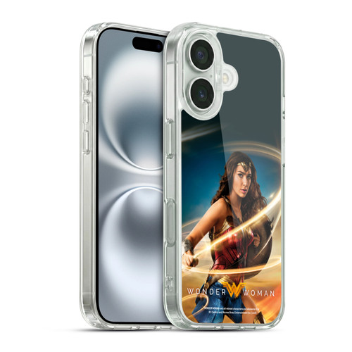 Wonder Woman Movie Posters Lasso Of Truth Soft Gel Case for Apple iPhone 16 & MagSafe