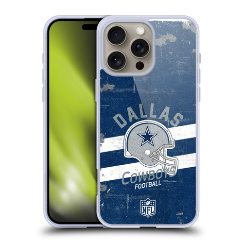NFL Dallas Cowboys Logo Art Helmet Distressed Soft Gel Case for Apple iPhone 16 Pro Max NFL Dallas Cowboys Logo Art Helmet Distressed Soft Gel Case for Apple iPhone 16 Pro Max
