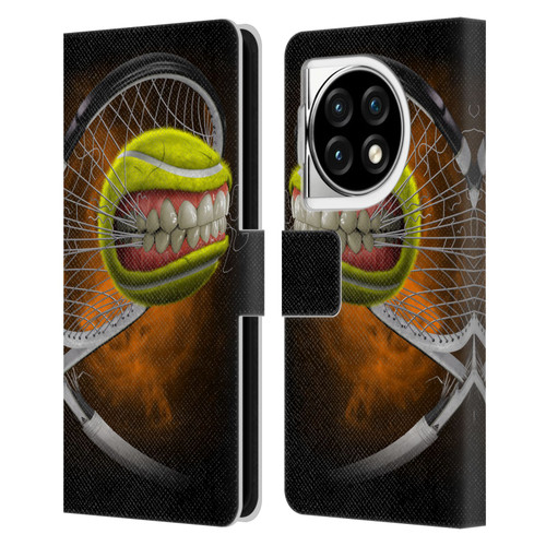 Tom Wood Monsters Tennis Leather Book Wallet Case Cover For OPPO OnePlus Ace 3 5G