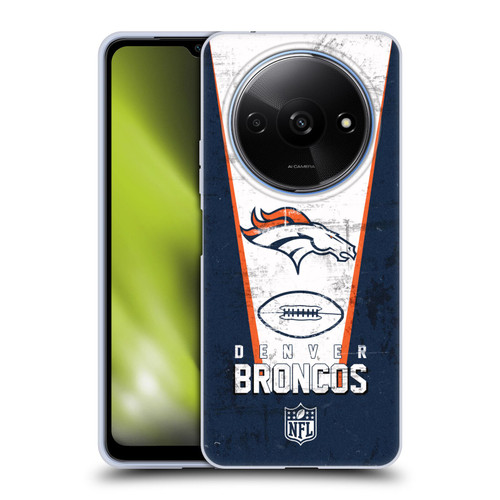 NFL Denver Broncos Logo Art Banner Soft Gel Case for Xiaomi Redmi A3