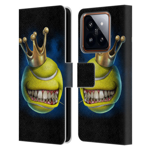 Tom Wood Monsters King Of Tennis Leather Book Wallet Case Cover For Xiaomi 14