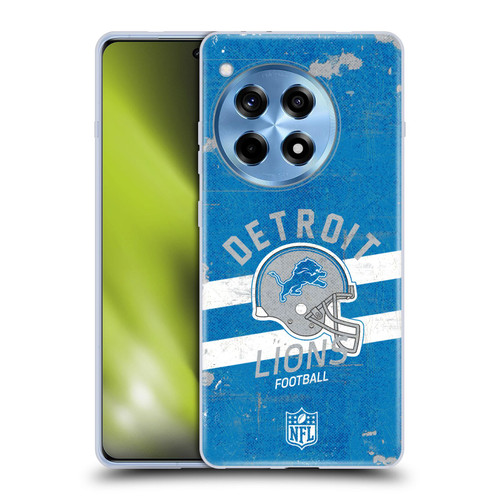 NFL Detroit Lions Logo Art Helmet Distressed Soft Gel Case for OPPO OnePlus Ace 3 5G