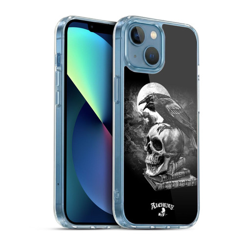 Alchemy Gothic Wing Poe's Raven Soft Gel Case for Apple iPhone 13 Mini