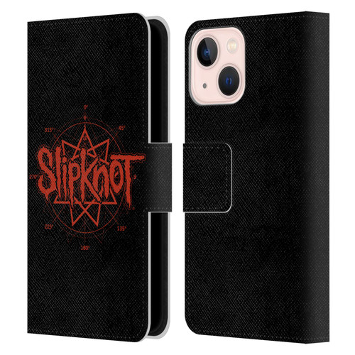 Slipknot Key Art Logo Leather Book Wallet Case Cover For Apple iPhone 13 Mini