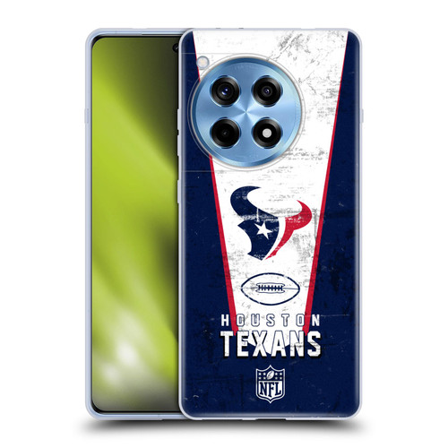 NFL Houston Texans Logo Art Banner Soft Gel Case for OPPO OnePlus Ace 3 5G