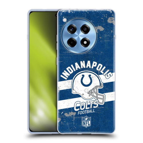 NFL Indianapolis Colts Logo Art Helmet Distressed Soft Gel Case for OPPO OnePlus Ace 3 5G