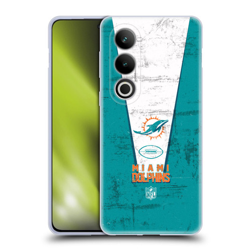 NFL Miami Dolphins Logo Art Banner Soft Gel Case for OPPO OnePlus Ace 3V 5G