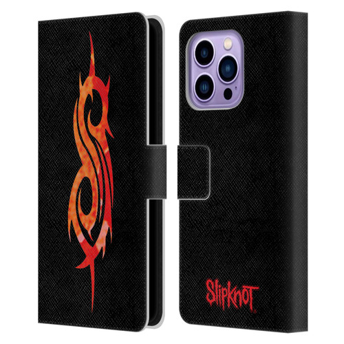 Slipknot Key Art Tribal Leather Book Wallet Case Cover For Apple iPhone 14 Pro Max