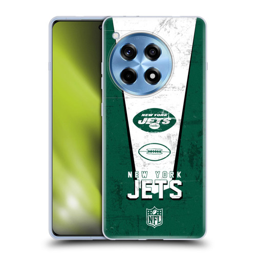 NFL New York Jets Logo Art Banner Soft Gel Case for OPPO OnePlus Ace 3 5G