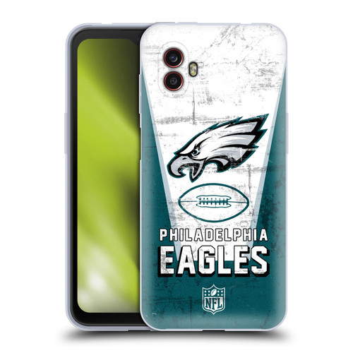 NFL Philadelphia Eagles Logo Art Banner Soft Gel Case for Samsung Galaxy Xcover6 Pro/Pro2