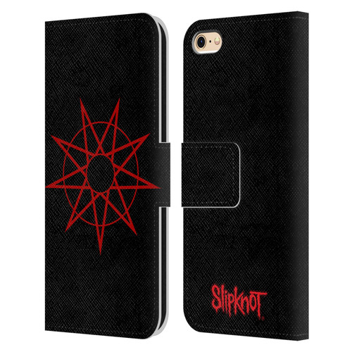 Slipknot Key Art Nanogram Leather Book Wallet Case Cover For Apple iPhone 6 / iPhone 6s