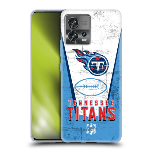 NFL Tennessee Titans Logo Art Banner Soft Gel Case for Motorola Moto Edge 30 Fusion