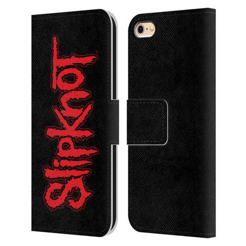 Slipknot Key Art Text Leather Book Wallet Case Cover For Apple iPhone 6 / iPhone 6s
