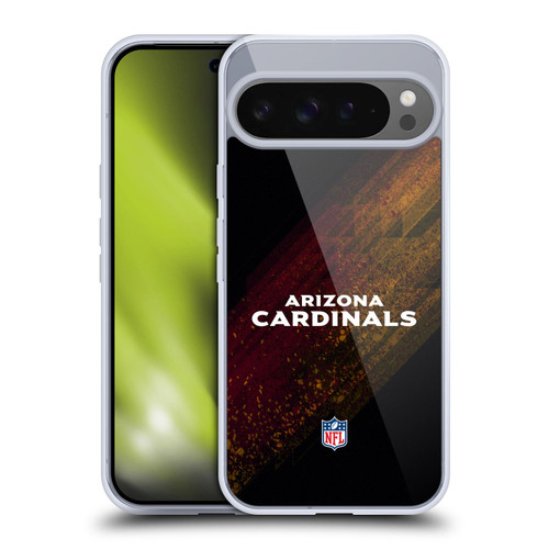 NFL Arizona Cardinals Logo Blur Soft Gel Case for Google Pixel 9 Pro XL