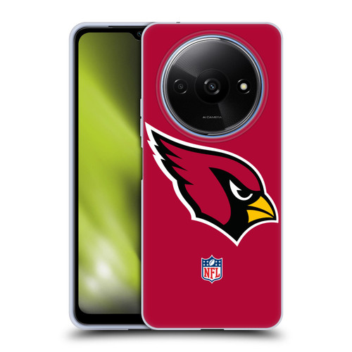 NFL Arizona Cardinals Logo Plain Soft Gel Case for Xiaomi Redmi A3 NFL Arizona Cardinals Logo Plain Soft Gel Case for Xiaomi Redmi A3