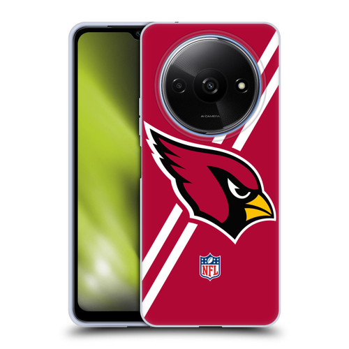 NFL Arizona Cardinals Logo Stripes Soft Gel Case for Xiaomi Redmi A3 NFL Arizona Cardinals Logo Stripes Soft Gel Case for Xiaomi Redmi A3