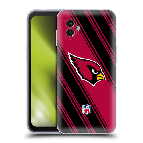 NFL Arizona Cardinals Artwork Stripes Soft Gel Case for Samsung Galaxy Xcover6 Pro/Pro2
