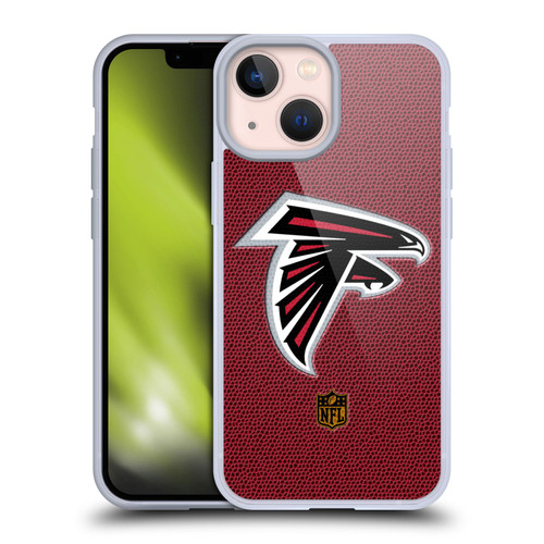 NFL Atlanta Falcons Logo Football Soft Gel Case for Apple iPhone 13 Mini